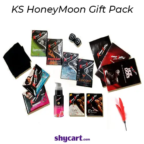 Honeymoon gift pack items