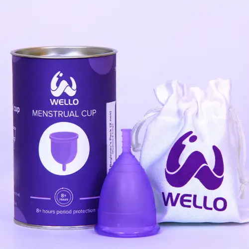 Wello Menstrual Cup combo pack of 2