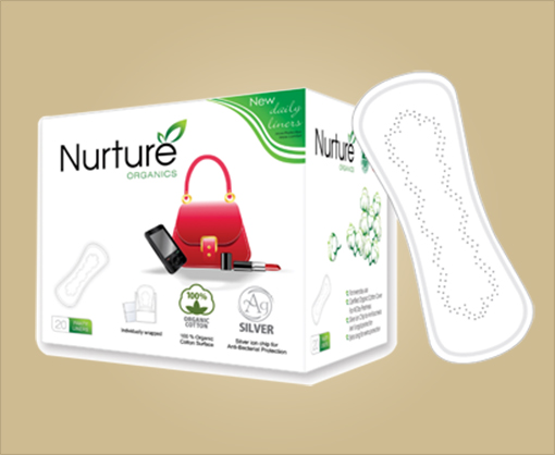 Go green with nurture sanitary pads
