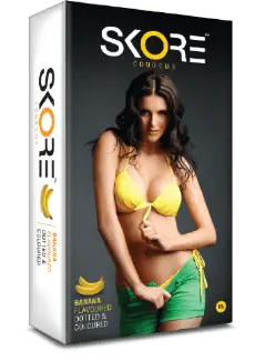 Skore condom brand in india