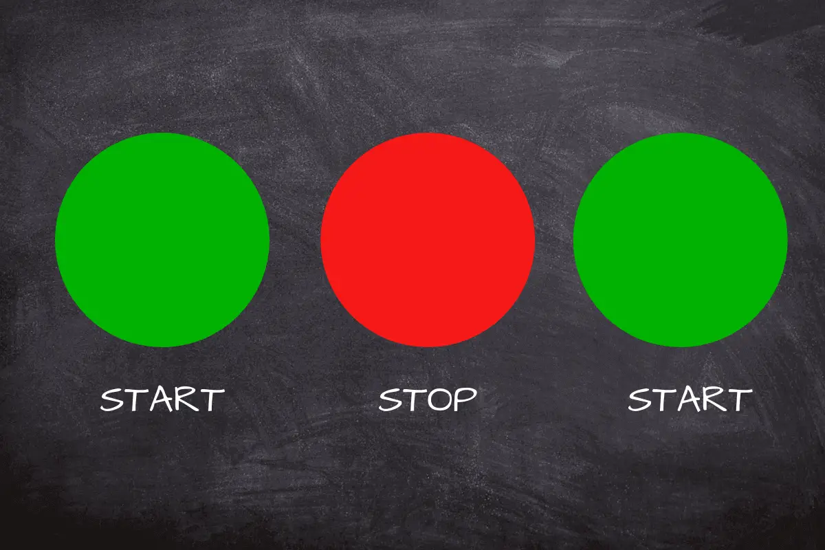 Start-Stop-Start method