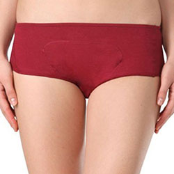Rovtop Period Panties,2 PCS Menstrual Underpants,Menstrual Briefs Leak-Proof Underpants for Women/Girls,Clean and Washable 