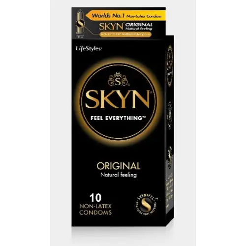 SKYN original non-latex condoms - Latex free condoms - Pack of 10s