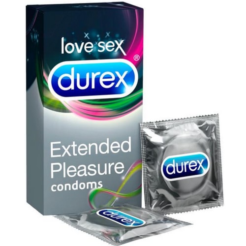 Durex Extended Pleasure Condoms - 0.070mm thin - Regular Size  10s pack