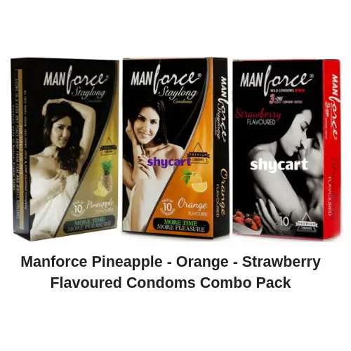 Manforce Flavoured Condoms Combo Pack of 10