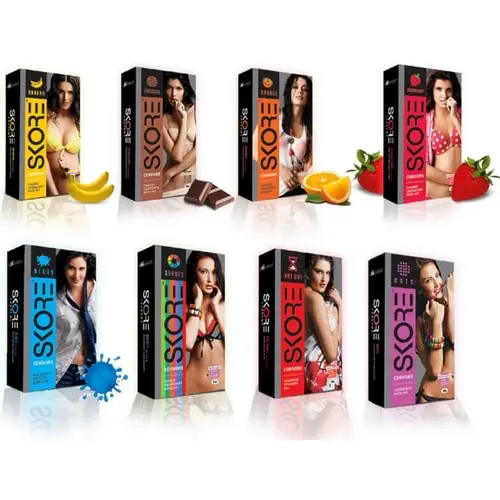 Skore flavoured condoms