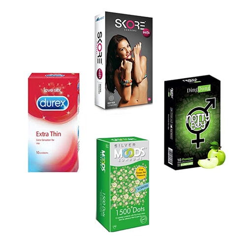 Durex - Moods - Skore Condoms Combo 