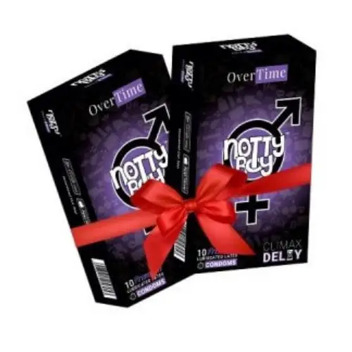Buy NottyBoy Climax Delay Overtime condom online | Get 11% OFF | shycart