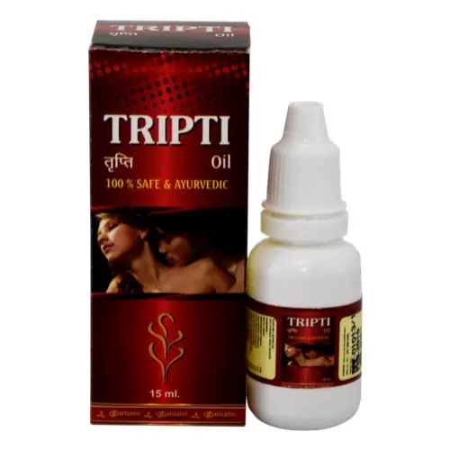 Ayurvedic Tripti Sensual Massage Oil for Men 15ml