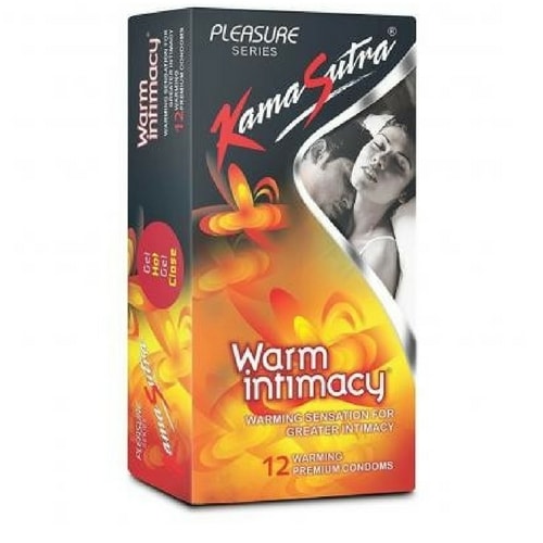 Kamasutra warm intimacy condom 12s