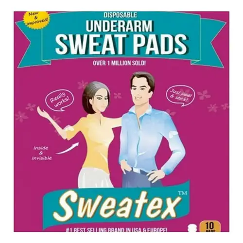 Shycarts Sweatex Disposable Underarm Pads - 10s pack (pack of 2)