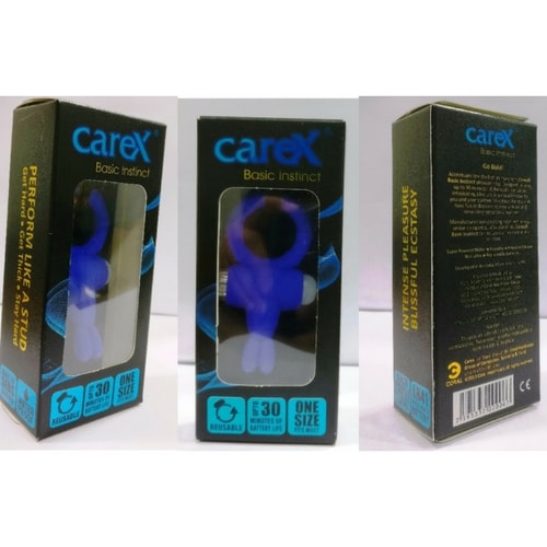 Carex Basic Instinct Vibrating rings (resuable rings)