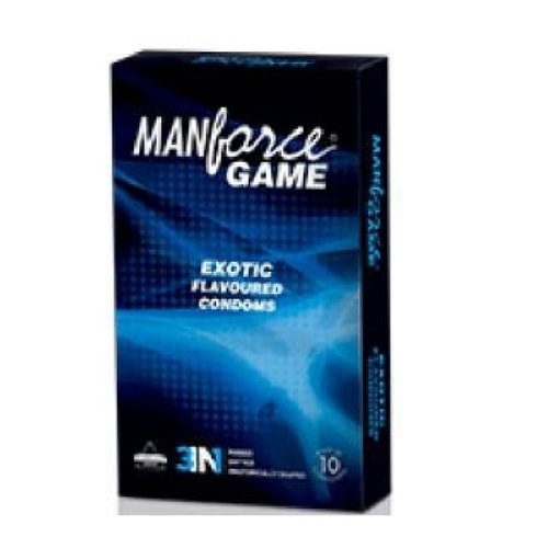 Manforce Exotic 3 in 1 flavoured condoms