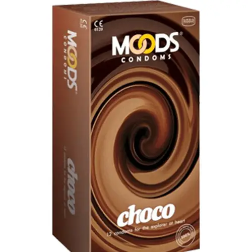 Moods choco condom 12s x 4