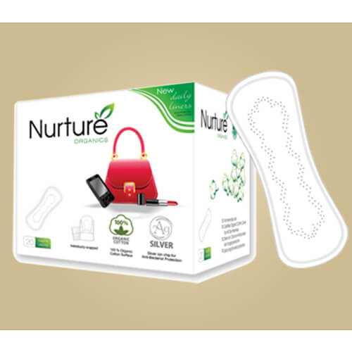 Buy nurture organic panty liners