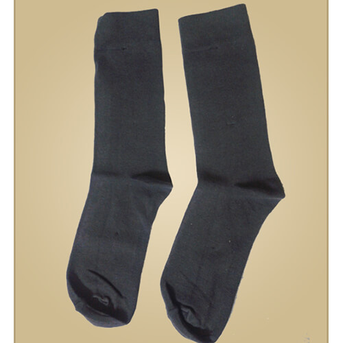 Organic men's formal socks