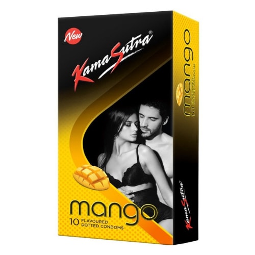 KamaSutra Exotica Mango Flavoured Condoms 10
