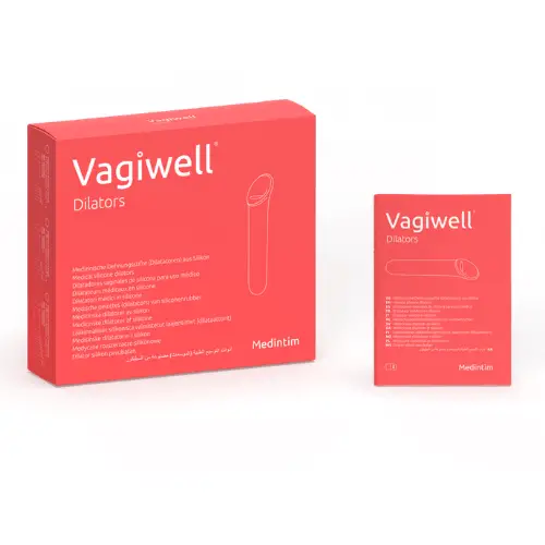Vagiwell Silicone Dilator set - 5 different sizes