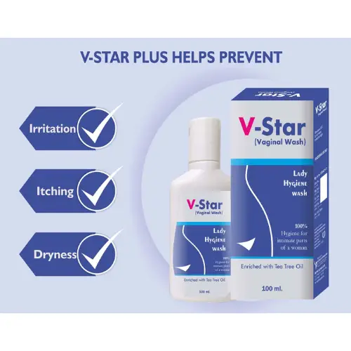 Tantraxx V Star Expert Hygiene Intimate Vaginal Wash For Women 100 ml