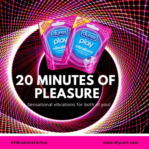 Durex Intense Orgascmic Pure Little Devil Vibrating Ring SweetCare United  States
