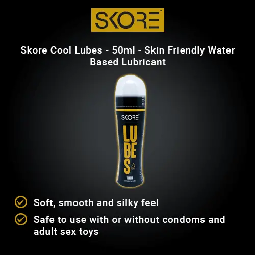 Skore Warm Sensation Lubes - 50ml - Skin Friendly Water Based Lubricant